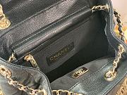 Bagsaaa Chanel 22S Backpack in Black Caviar - 16 x 26 x 15 cm - 2