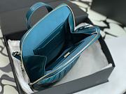 	 Bagsaaa Chanel Rucksack Backpack AS3332 Calfskin leather Blue - 24x21x8cm - 6