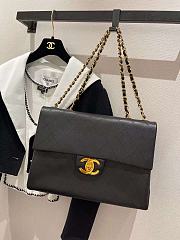 Bagsaaa Chanel Vintage Single Flap Bag - 35cm - 1