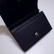 Bagsaaa Dior 2-IN-1 30 MONTAIGNE POUCH BLACK - 19 x 12.5 x 4 cm - 2