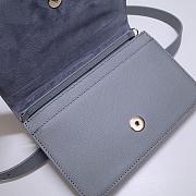 	 Bagsaaa Dior 2-IN-1 30 MONTAIGNE POUCH BLUE - 19 x 12.5 x 4 cm - 3