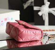 Bagsaaa Chanel 19 Flap Bag Small Pink - 26x16x9cm - 5
