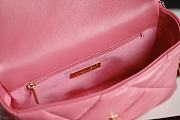 Bagsaaa Chanel 19 Flap Bag Small Pink - 26x16x9cm - 3