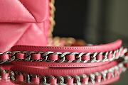 Bagsaaa Chanel 19 Flap Bag Small Pink - 26x16x9cm - 4