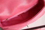 	 Bagsaaa Chanel 19 Flap Bag Medium Pink - 30cm - 3