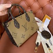 Bagsaaa louis Vuitton Onthego PM Monogram Reverse coated canvas - M46373 - 25 x 19 x 11.5 cm - 1