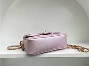 Bagsaaa Chanel Caviar Quilted Square Mini Pink 21K - 19x13x17cm - 6