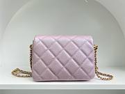 Bagsaaa Chanel Caviar Quilted Square Mini Pink 21K - 19x13x17cm - 2