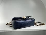 	 Bagsaaa Chanel Caviar Quilted Square Mini Navy Blue 21K - 19x13x17cm - 6