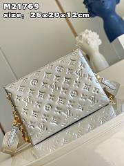 Bagsaaa Louis Vuitton Coussin PM Silver Color - 26 x 20 x 12 cm - 5