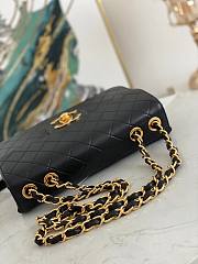 Bagsaaa Chanel Single Flap Bag Black - 30cm  - 3