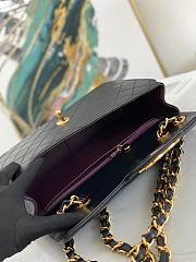 Bagsaaa Chanel Single Flap Bag Black - 30cm  - 4