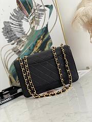 Bagsaaa Chanel Single Flap Bag Black - 30cm  - 5