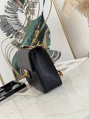 Bagsaaa Chanel Single Flap Bag Black - 30cm  - 6