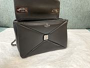 	 Bagsaaa Valentino Garavani One Stud Nappa All Black Bag - 19x14x1cm - 3