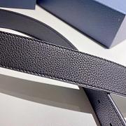 	 Bagsaaa Dior Reversible CD belt in black - 35mm - 3