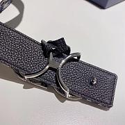 	 Bagsaaa Dior Reversible CD belt in blue oblique - 35mm - 4