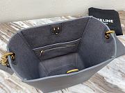 	 Bagsaaa Celine Sangle Small Bucket Bag in Grey - 18 X 25 X 12 CM - 4