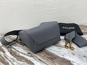	 Bagsaaa Celine Sangle Small Bucket Bag in Grey - 18 X 25 X 12 CM - 2