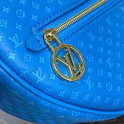 	 Bagsaaa Louis Vuitton Loop H27 Calfskin Blue - 23 x 13 x 6 cm - 5