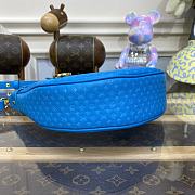 	 Bagsaaa Louis Vuitton Loop H27 Calfskin Blue - 23 x 13 x 6 cm - 2