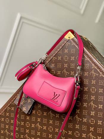 	 Bagsaaa Louis Vuitton Marellini pink bag - 19 x 13.5 x 6.5 cm