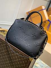 	 Bagsaaa Louis Vuitton Petit Palais Black Monogram Empreinte embossed cowhide - 34×24×15cm - 5