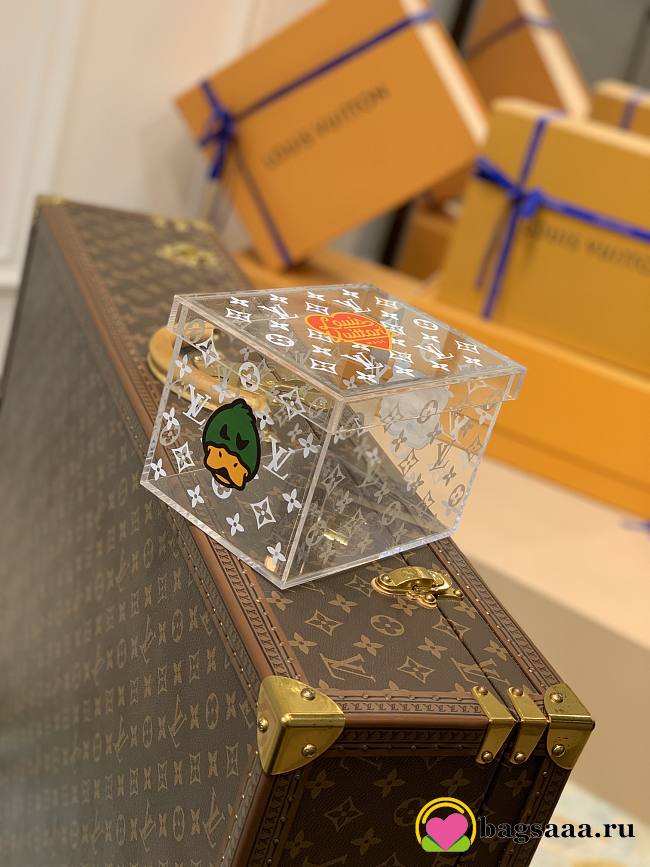 Bagsaaa Louis Vuitton Transparent Box Nigo’s heart logo - 12.5 x 12.5 x 12.5 cm - 1