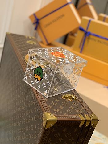 Bagsaaa Louis Vuitton Transparent Box Nigo’s heart logo - 12.5 x 12.5 x 12.5 cm
