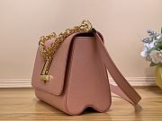 	 Bagsaaa Louis Vuitton Twist PM Bag Epi grained with charm gold strap - 19 x 15 x 9cm - 6