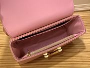 	 Bagsaaa Louis Vuitton Twist PM Bag Epi grained with charm gold strap - 19 x 15 x 9cm - 5