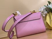 	 Bagsaaa Louis Vuitton Twist PM Bag Pink Epi grained with charm gold strap - 19 x 15 x 9cm - 6