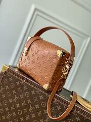 Bagsaaa Louis Vuitton Side Trunk H27 Tan Brown - 21 x 14 x 6 cm - 4