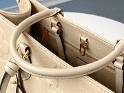 Bagsaaa Louis Vuitton Onthego GM Cream Bag - 41x34x17cm - 3