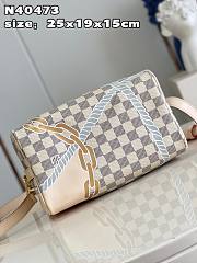 Bagsaaa Louis Vuitton Speedy  Bandoulière 25 Damier Azur coated canvas - 25 x 19 x 15 cm - 6