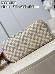 Bagsaaa Louis Vuitton Neverfull MM Damier Azur coated canvas N40471 - 31 x 28 x 14 cm - 2