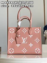 Louis Vuitton Onthego Bag With Pink Medium M45595 - 35X27X14CM - 1