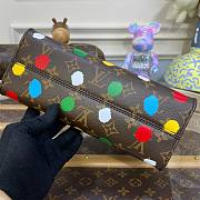 	 Bagsaaa Louis Vuitton Onthego PM YK Painted Dots texture with 3D effect - 25x19x11.5cm - 2