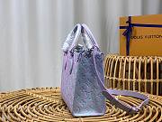 	 Bagsaaa Louis Vuitton Onthego PM Purple Sprayed grained cowhide - 20.5 x 13.5 x 12 cm - 3