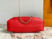 Bagsaaa Louis Vuitton Red Calfskin Clutch Bag - 28 x 14 x 10 cm - 2