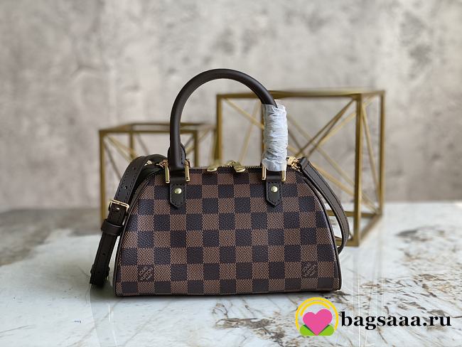 Bagsaaa Louis Vuitton Mini Boston Damier - 23x14x13cm - 1