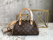 	 Bagsaaa Louis Vuitton Mini Boston Monogram - 23x14x13cm - 1