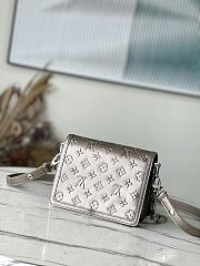 Bagsaaa Louis Vuitton Dauphine Mini Bag In Silver - 20 x 15 x 9 cm - 5