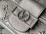 Bagsaaa Louis Vuitton Dauphine Mini Bag In Silver - 20 x 15 x 9 cm - 6