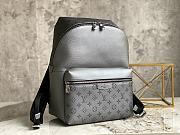 Bagsaaa Louis Vuitton Discovery Backpack Grey Leather - 37 x 40 x 20 - 4