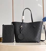 Bagsaaa Louis Vuitton Blossom MM Tote Black Bag - 30 x 27.5 x 16 cm - 1