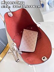 	 Bagsaaa Louis Vuitton Blossom MM Tote Cream Bag - 30 x 27.5 x 16 cm - 2