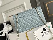 Bagsaaa Chanel Classic Flap Small Bag in Light Blue - 23cm - 3