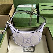 Bagsaaa Gucci Ophidia Mini Jumbo GG shoulder bag purple - 19x9.5x5cm - 4