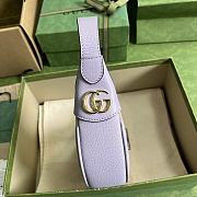 Bagsaaa Gucci Ophidia Mini Jumbo GG shoulder bag purple - 19x9.5x5cm - 5
